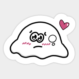 Cute ghost Sticker